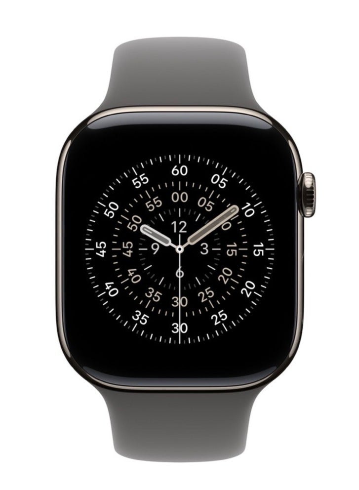 Watch Silicone Watch Band Compatible with Apple Watch 38mm 40mm 41mm – Soft Sport Replacement Strap for Apple Watch Series SE, Series 11/10/9/8/7/6/5/4 – Grey - Image 2